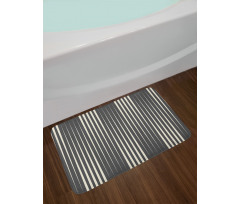 Minimalist Stripes Bath Mat