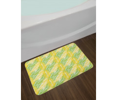 Palm Leaves Hawaii Island Bath Mat