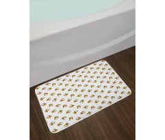 Organic Caribbean Fruits Bath Mat