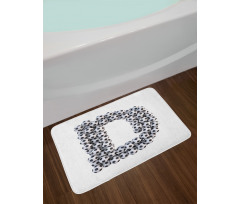 Alphabet Bath Mat