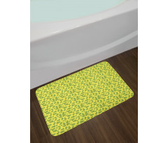 Ornate Tropical Composition Bath Mat