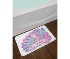 Strong Woman Bath Mat