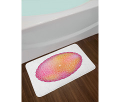 Vivid Bohemian Motif Bath Mat