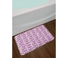 Floral Branches Meadow Bath Mat