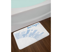 Buildings Urban City Love Bath Mat