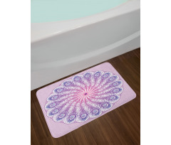 Boho Medallion Art Bath Mat