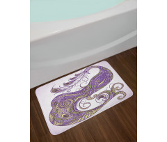 Peafowl Bath Mat