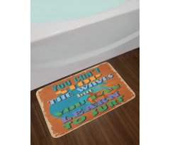 You Can Learn to Surf Bath Mat