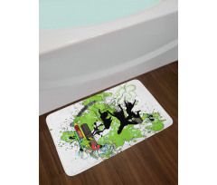 Girls and Boys Entertainment Bath Mat