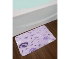 Botany Purple Tone Bath Mat