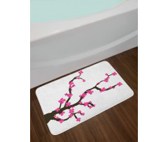 Botany Theme Bath Mat