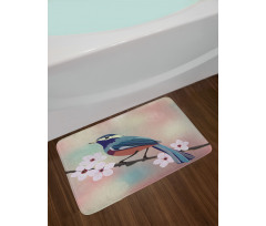 Sparrow Perching Bath Mat