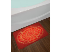 Ottoman Motifs Style Bath Mat