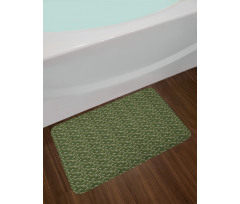 Cactus with Flower and Skull Bath Mat