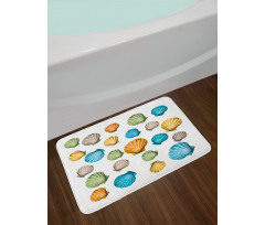 Scallop Bath Mat