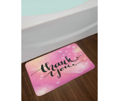 Bubbly Blur Dreamy Hearts Bath Mat