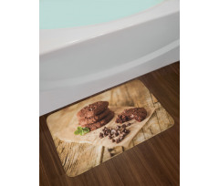 Chocolate on a Wrapping Yum Bath Mat