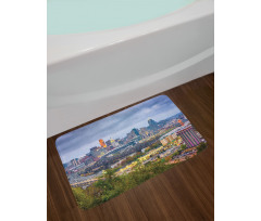 Wide Aspect of Bridge Bath Mat