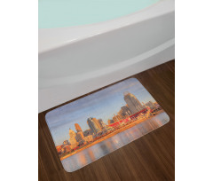 Buildings near Stadium Bath Mat