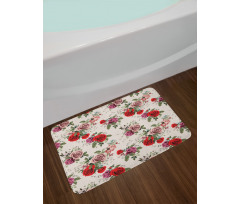 Romantic Roses Bath Mat