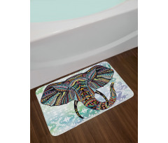 South Asian Animal Bath Mat