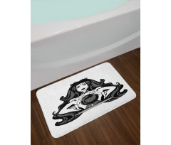 Fortune Teller Woman Magic Bath Mat