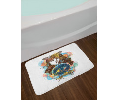 Third Eye Fortune Teller Bath Mat