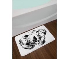 Animal Savannah Element Wild Bath Mat