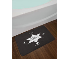 Eye of Providence Bath Mat