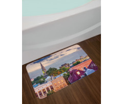 South Carolina Buildings Bath Mat