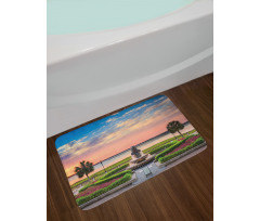 Ocean Scenery America Bath Mat