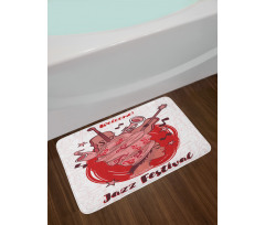 Welcome Jazz Festival Bath Mat