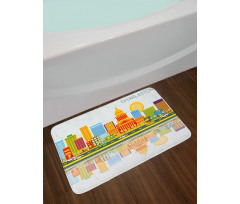 West Virginia Business Bath Mat