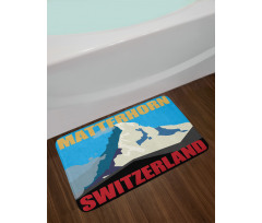 Mount Matterhorn Peak Bath Mat