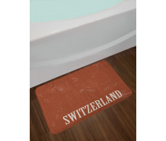 Outline Classic Design Bath Mat