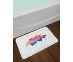 Travel Around the World Bath Mat