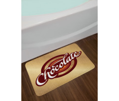 Master Chocolatier Sign Bath Mat