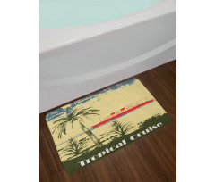 Travel Exotic Island Bath Mat