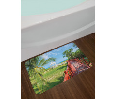 Varadero Cuba Shore Bath Mat