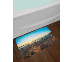 Sun Horizon Sand Dune Bath Mat