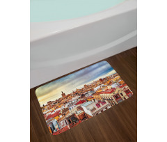 Valencia Spain View Bath Mat