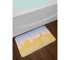 Jerusalem Israel Bath Mat