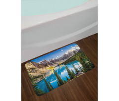 Canada Landscape Lake Photo Bath Mat