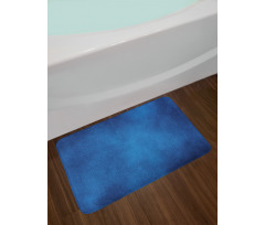 Retro Grunge Print Bath Mat