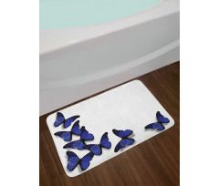 European Union Butterflies Bath Mat