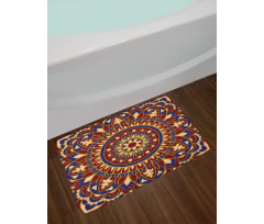 Oriental Tile Inspired Look Bath Mat