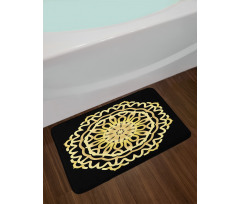 Modern Simplistic Mandala Bath Mat