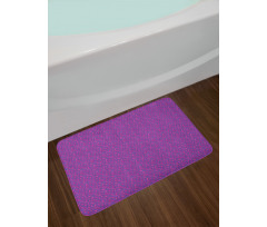 Modern Repeating Pattern Bath Mat