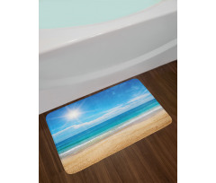 Tropical Seascape Ocean Bath Mat