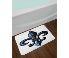 Antique Sign Symbol Bath Mat